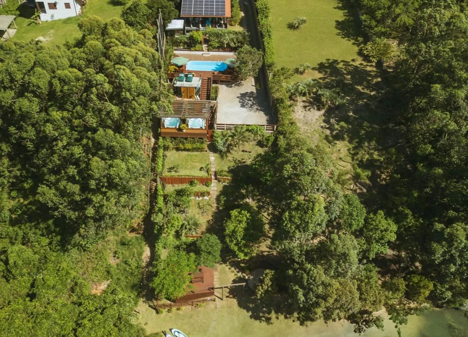Recanto Lagoa - Casas Completas Na Beira Da Lagoa Com Piscina Aquecida, Jacuzzi Privativa, Mesa De Sinuca E Muito Mais Praia do Rosa Brasil