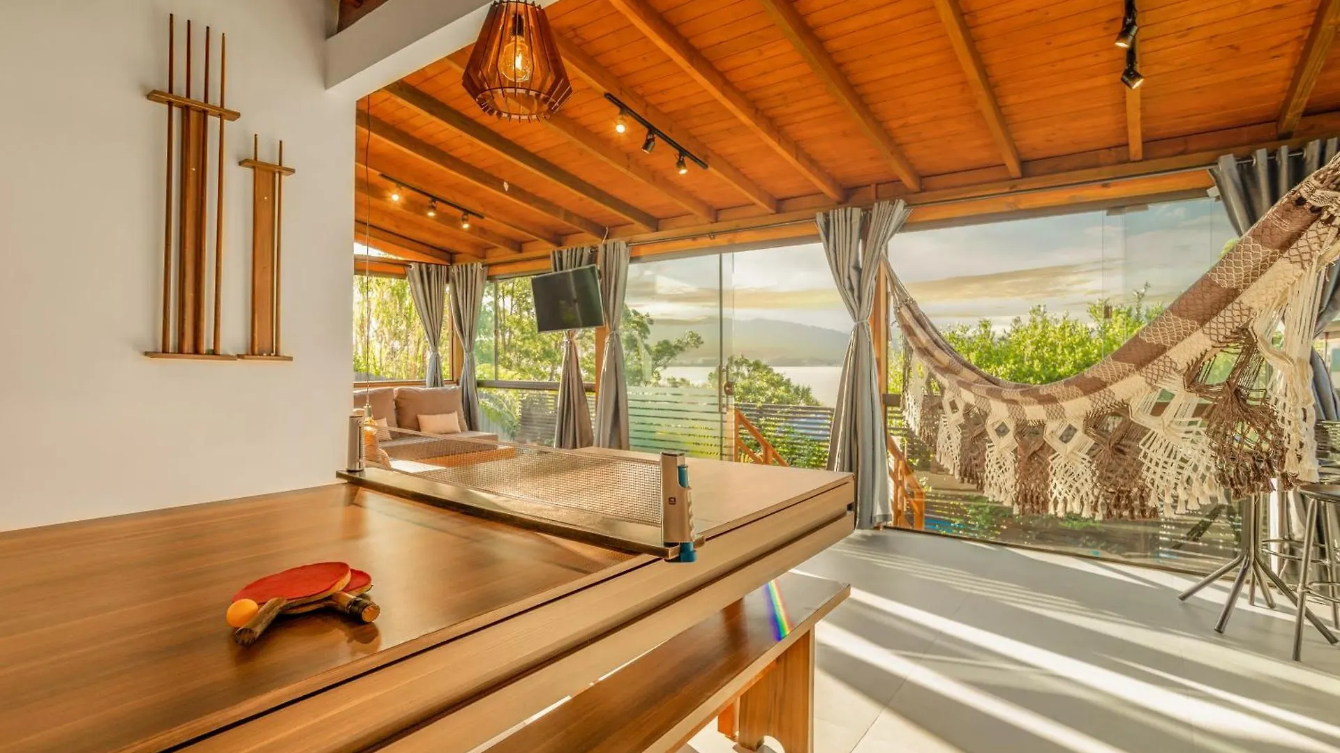 Recanto Lagoa - Casas Completas Na Beira Da Lagoa Com Piscina Aquecida, Jacuzzi Privativa, Mesa De Sinuca E Muito Mais Praia do Rosa Casa de Férias