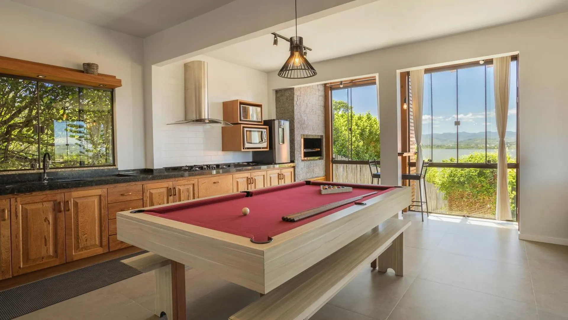 Recanto Lagoa - Casas Completas Na Beira Da Lagoa Com Piscina Aquecida, Jacuzzi Privativa, Mesa De Sinuca E Muito Mais Praia do Rosa 0*,